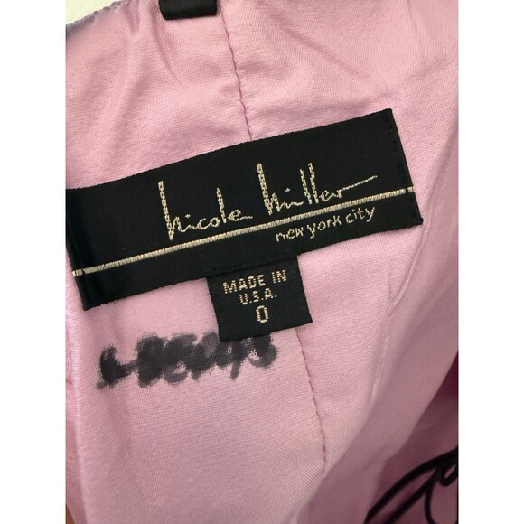 Vintage Y2K Dress Womens O Pink Midi Fairycore Coquette Romantic  Strapless - Picture 5 of 6